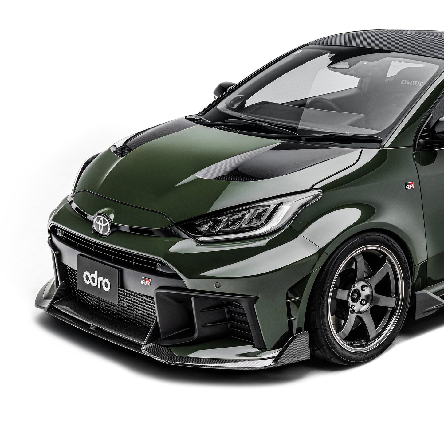 TOYOTA GR YARIS (GEN 2) カーボンファイバー フロントリップ