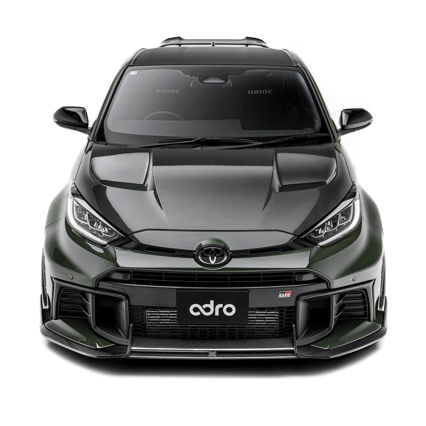 TOYOTA GR YARIS (GEN 2) カーボンファイバー フロントリップ