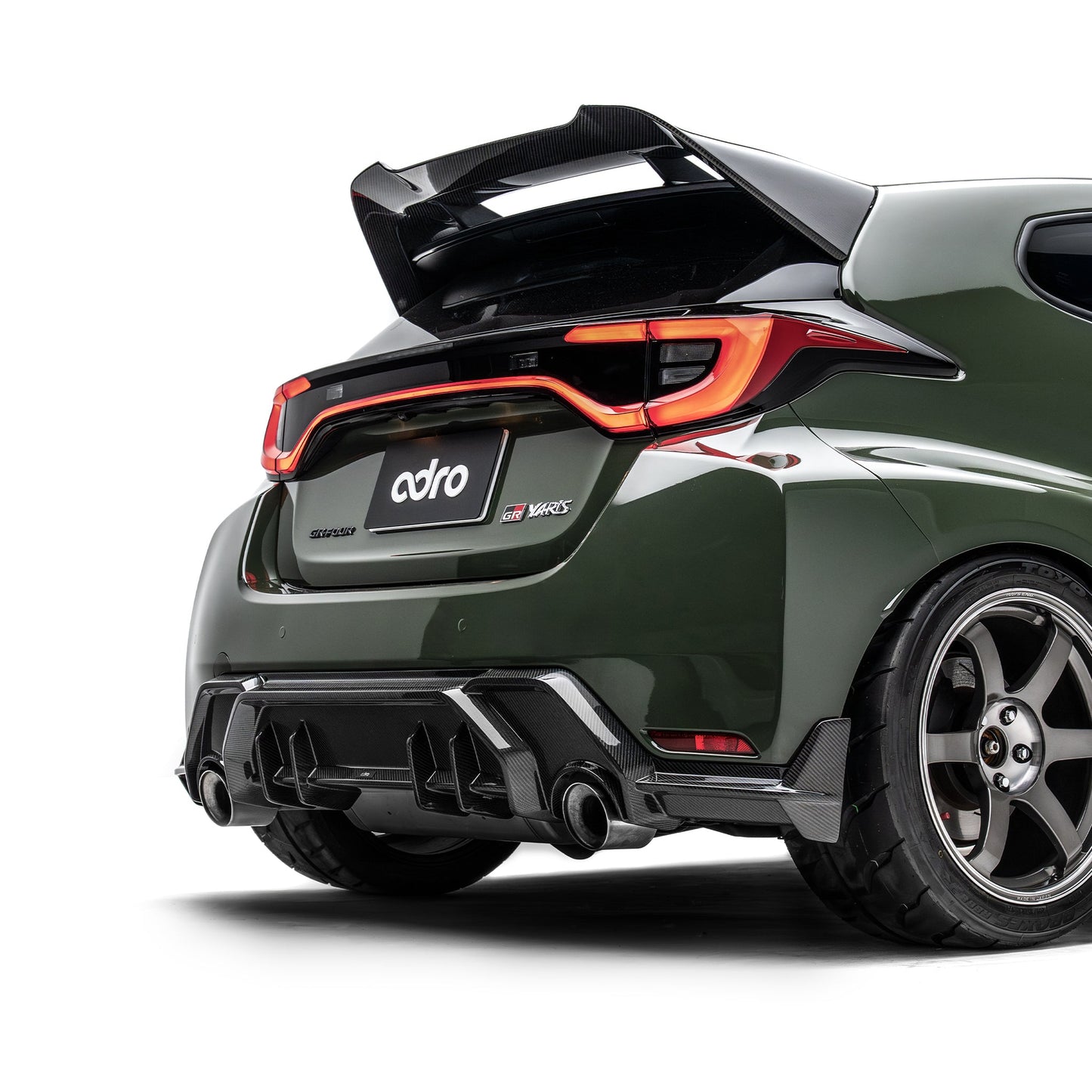 TOYOTA GR YARIS (GEN 2) カーボンファイバー リアディフューザー