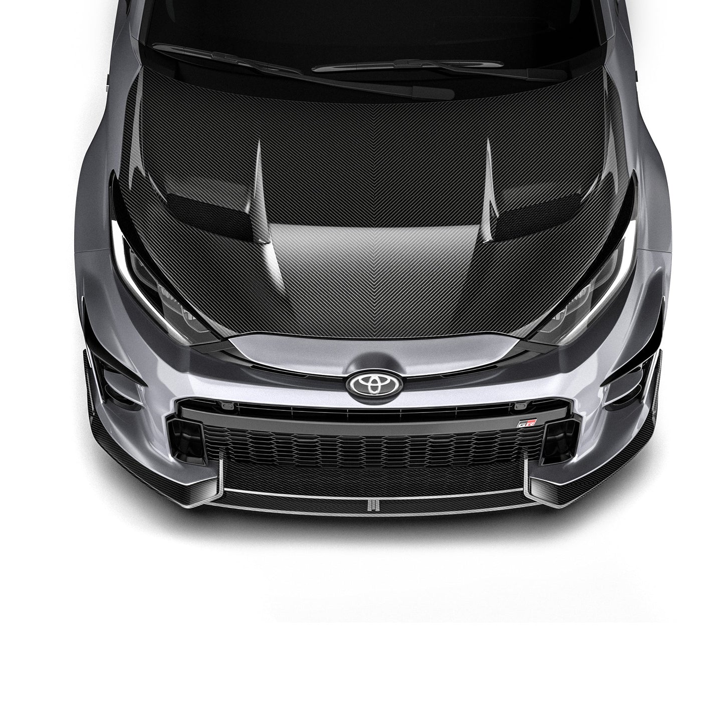 TOYOTA GR YARIS (GEN 1) カーボンファイバー フロントリップ