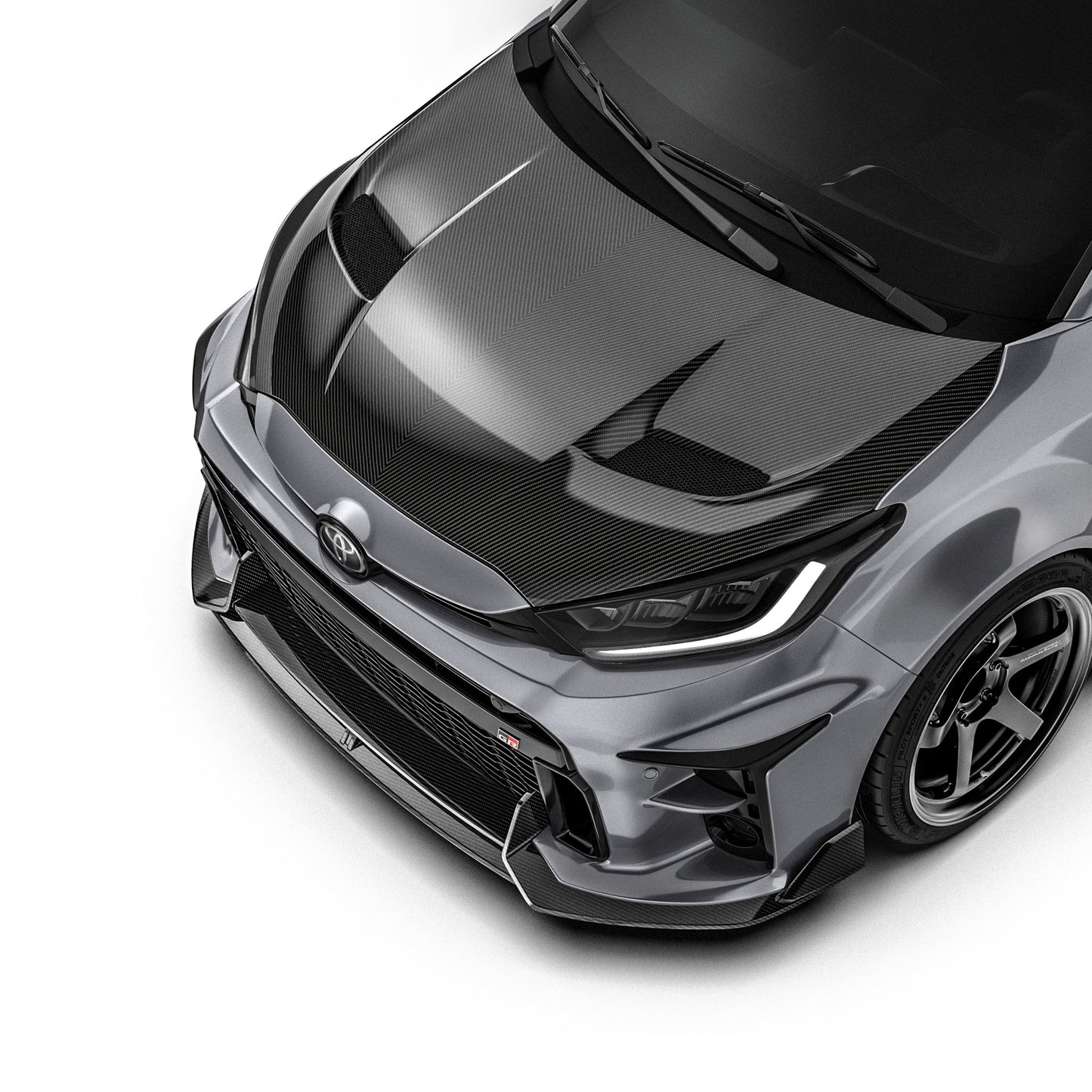 TOYOTA GR YARIS (GEN 1) カーボンファイバー フロントリップ