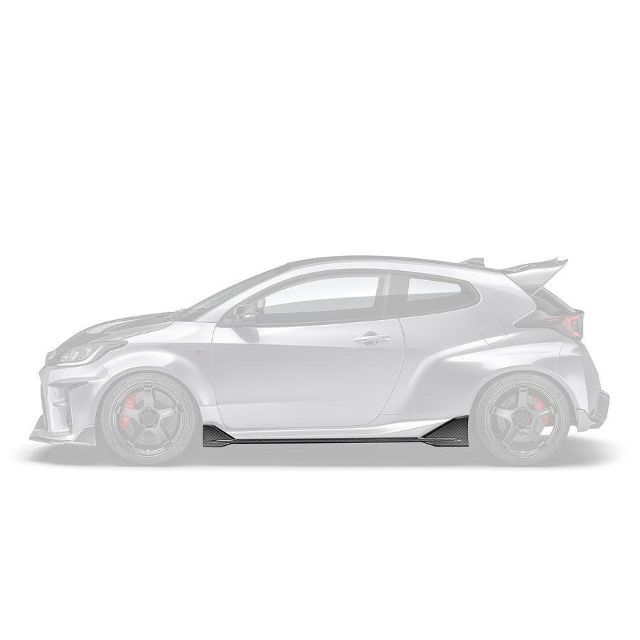 TOYOTA GR YARIS カーボンファイバー サイドスカート