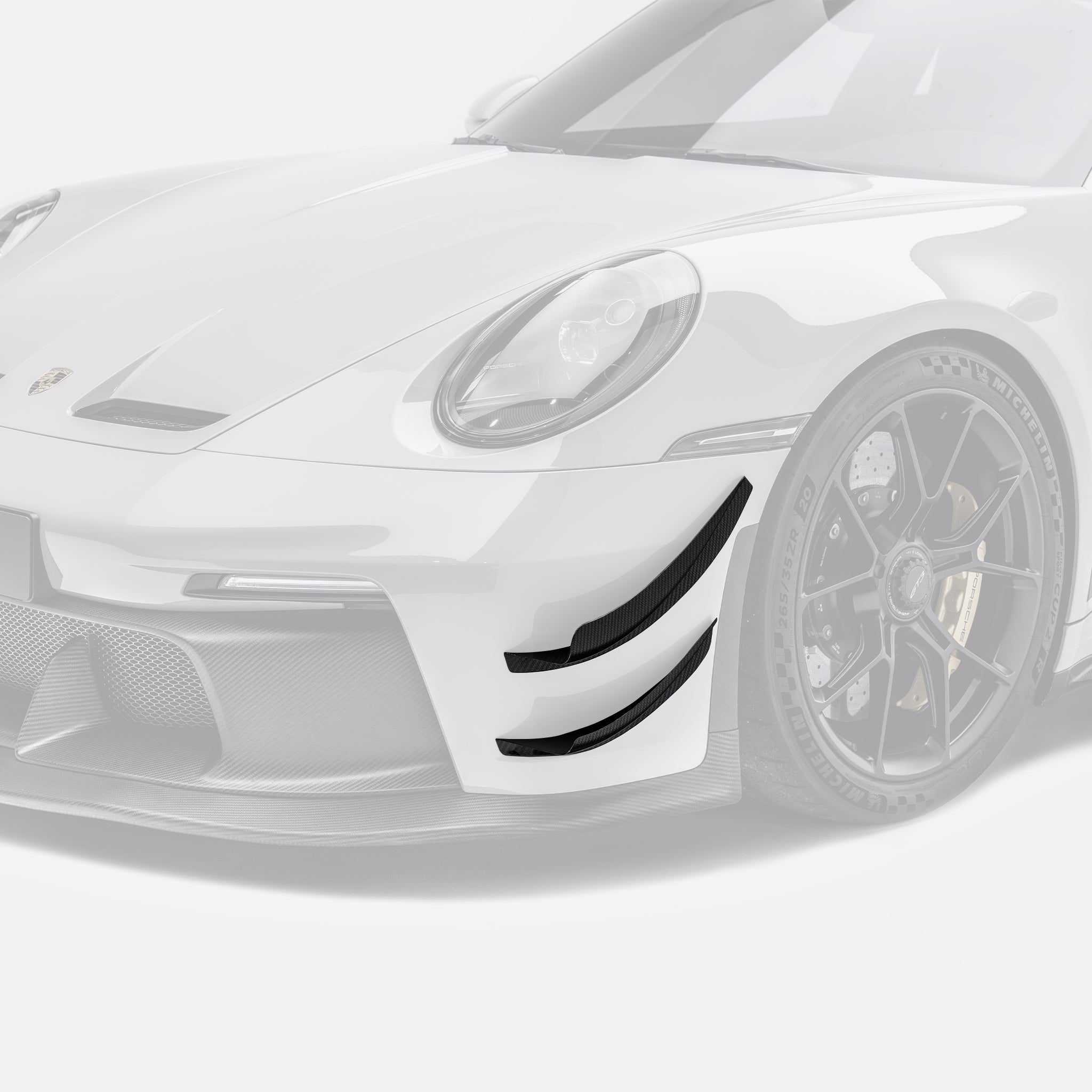 PORSCHE 992.1 GT3 プリプレグ カナード