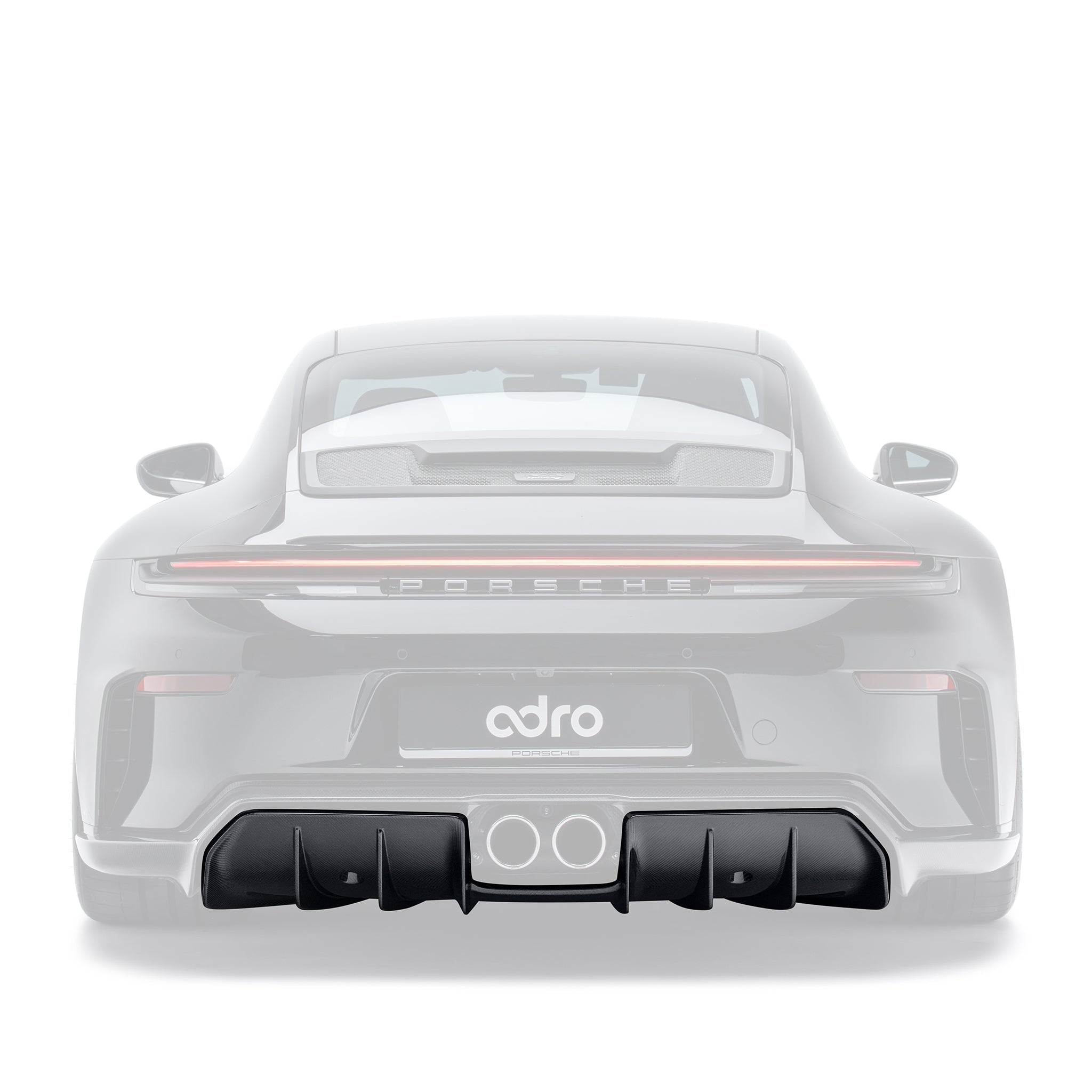 PORSCHE 992.2 GT3 ツーリング プリプレグカーボンファイバー リアディフューザー