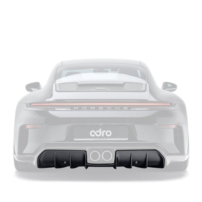 PORSCHE 992.2 GT3 TOURING PREPREG CARBON FIBER REAR DIFFUSER ADRO US