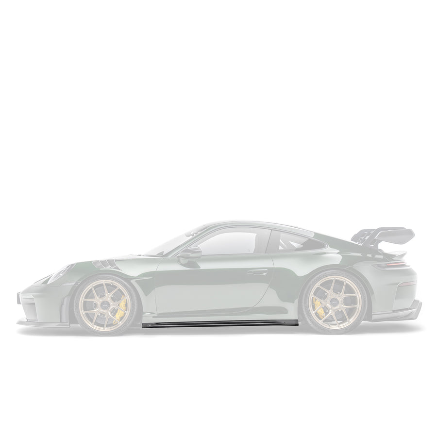 PORSCHE 992.2 / 992.1 GT3 プリプレグ サイドスカート