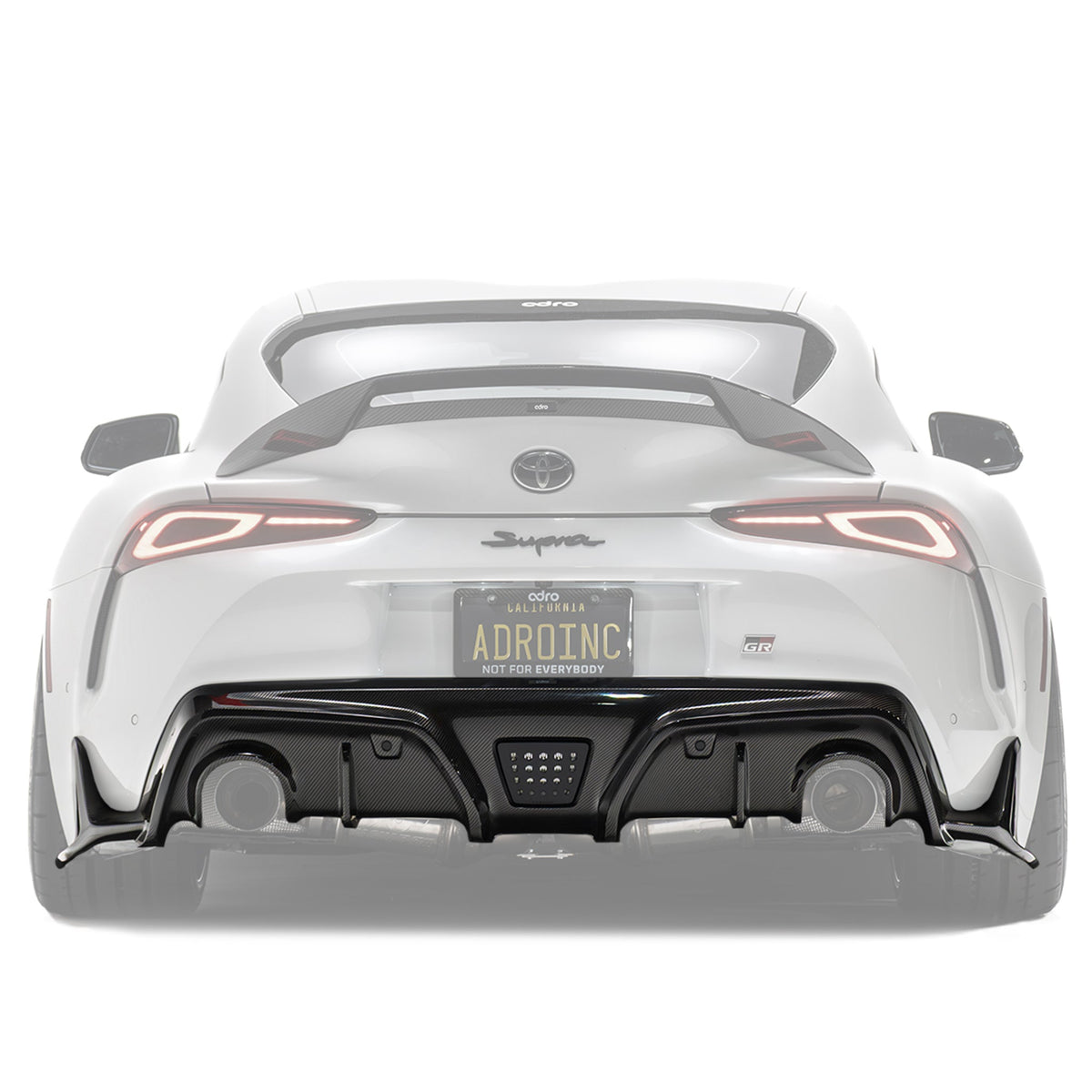 TOYOTA GR SUPRA CARBON FIBER REAR DIFFUSER V2 ADRO US
