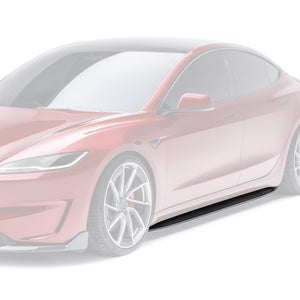 TESLA MODEL 3 HIGHLAND & PERFORMANCE カーボンファイバー サイドスカート