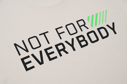 NOT FOR EVERYBODY Tシャツ - 混紡素材