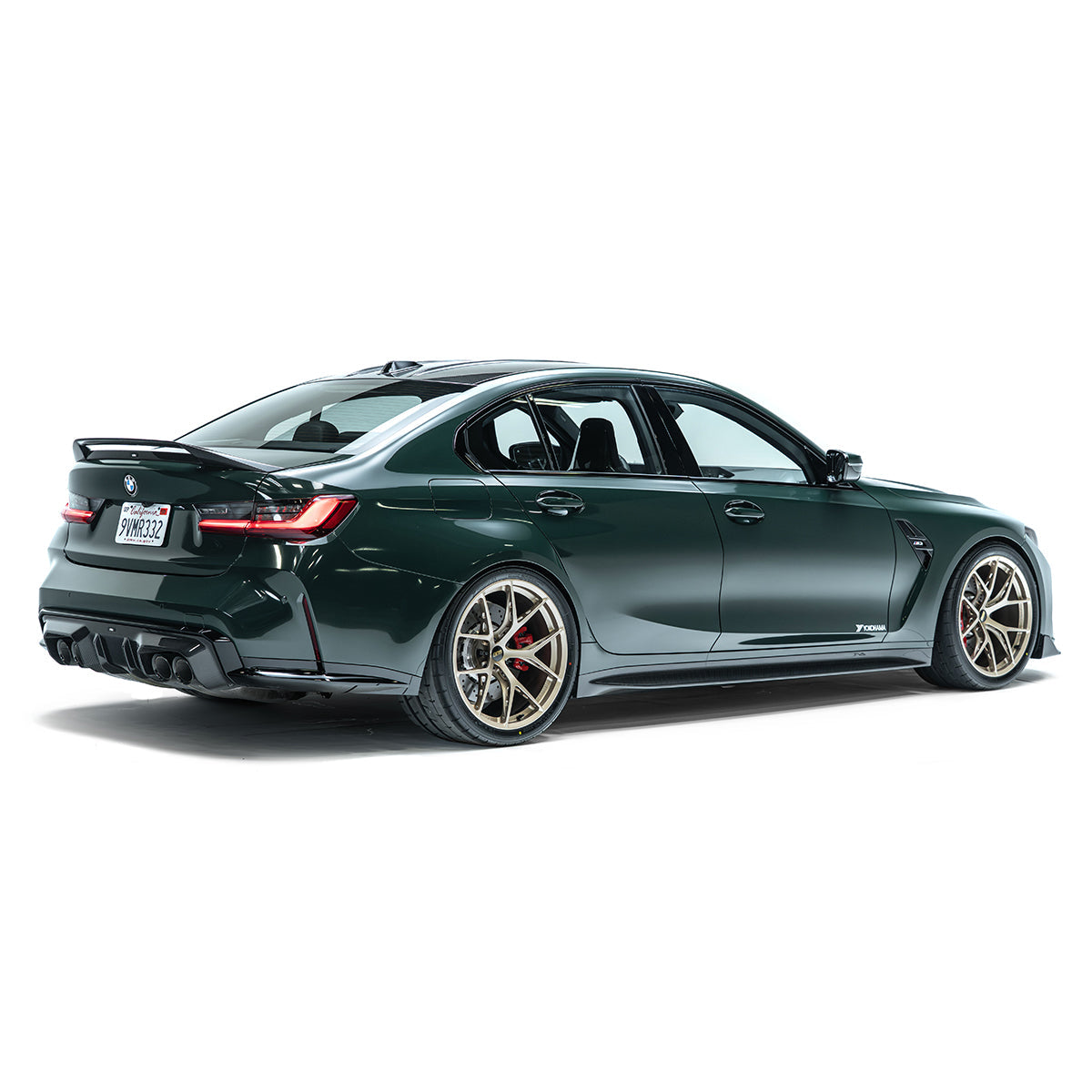 BMW G8X M3 / M4 プリプレグ リアディフューザー V2