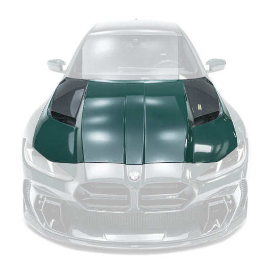 BMW G8X M3 / M4 プリプレグ フード V2