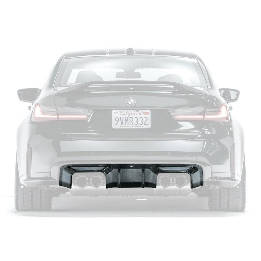 BMW G8X M3 / M4 プリプレグ リアディフューザー V2