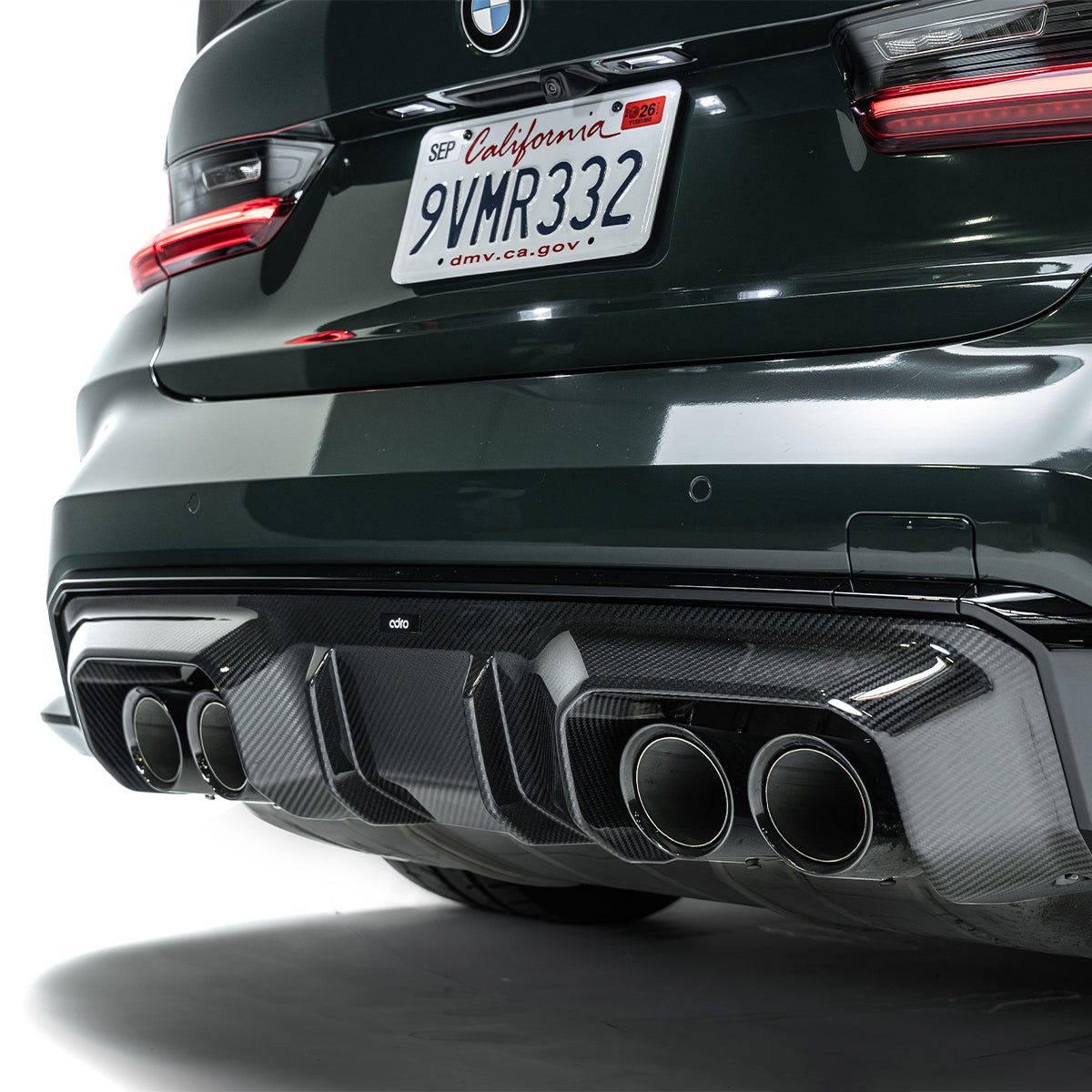 BMW G8X M3 / M4 プリプレグ リアディフューザー V2