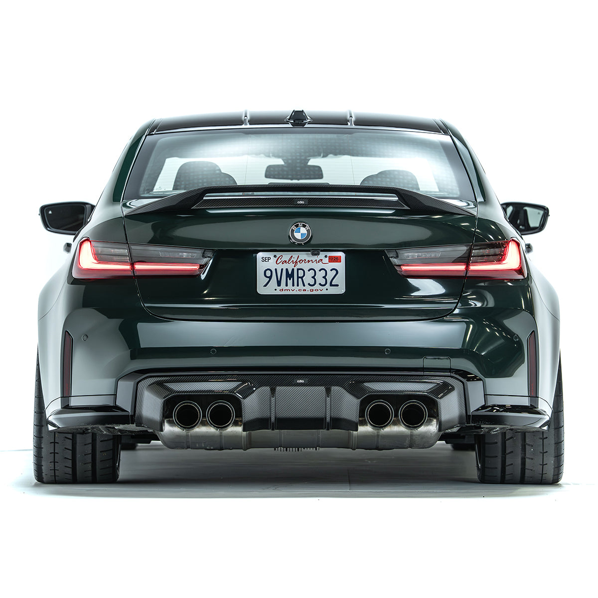 BMW G8X M3 / M4 プリプレグ リアディフューザー V2