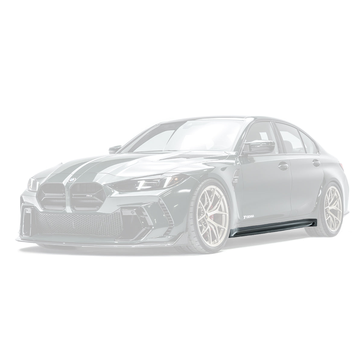 BMW G80 M3 プリプレグ サイドスカート V2