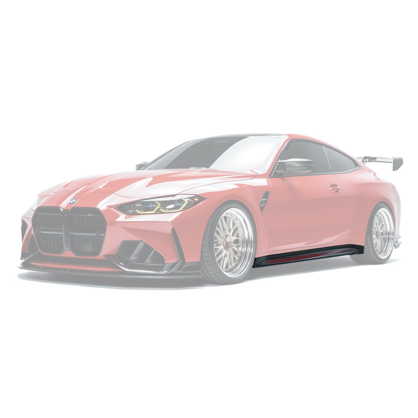 BMW G82 M4プリプレグ サイドスカート V2