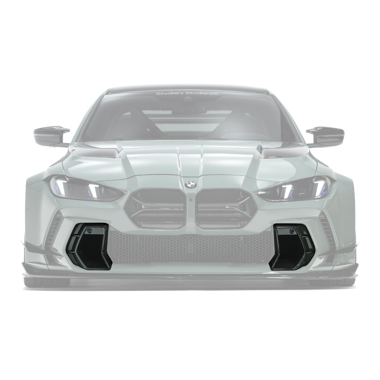 BMW G8X M3/M4 プリプレグ ダクトベント（ADROバンパー V2）