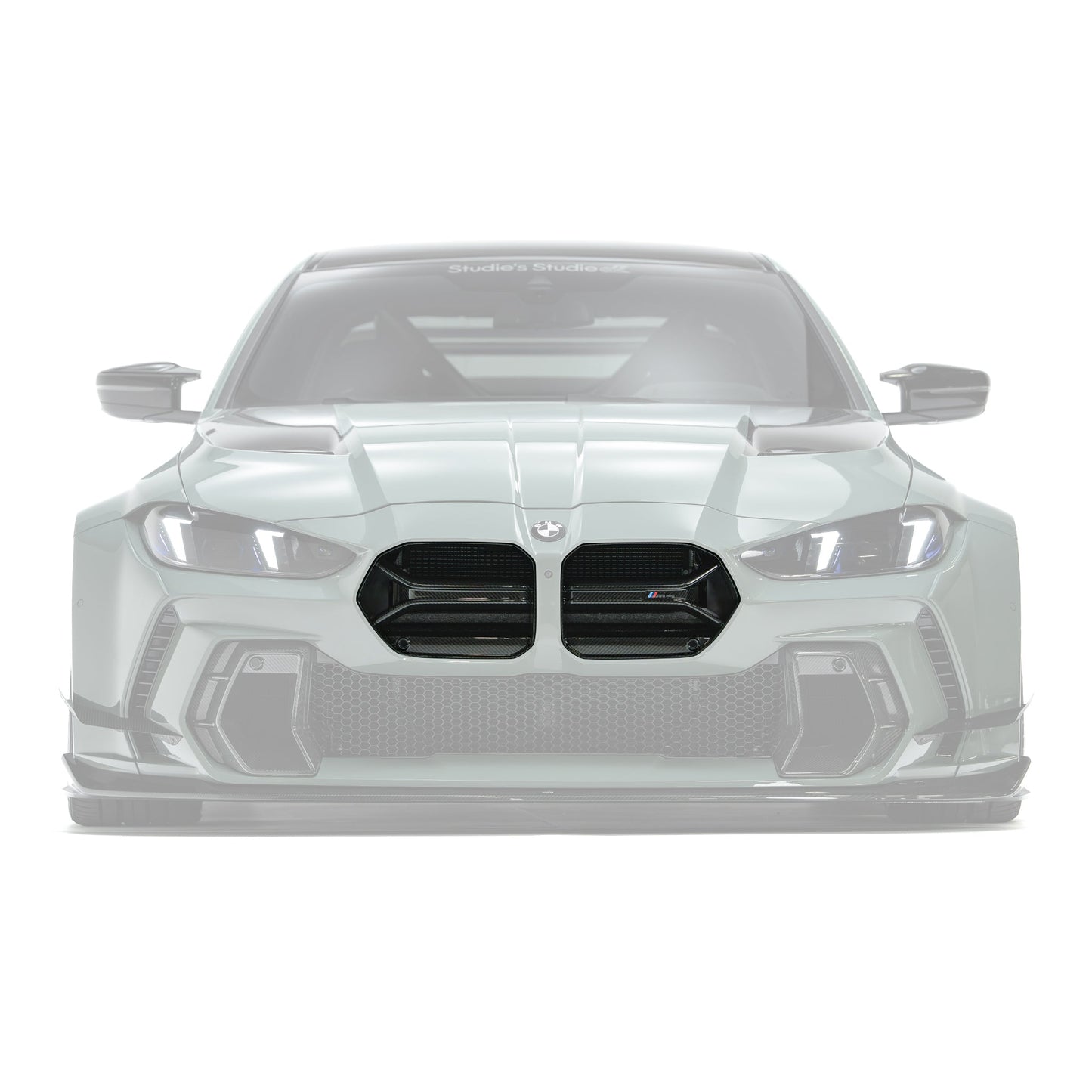 BMW G8X M3/M4 プリプレグ グリル（ADROバンパー V2）