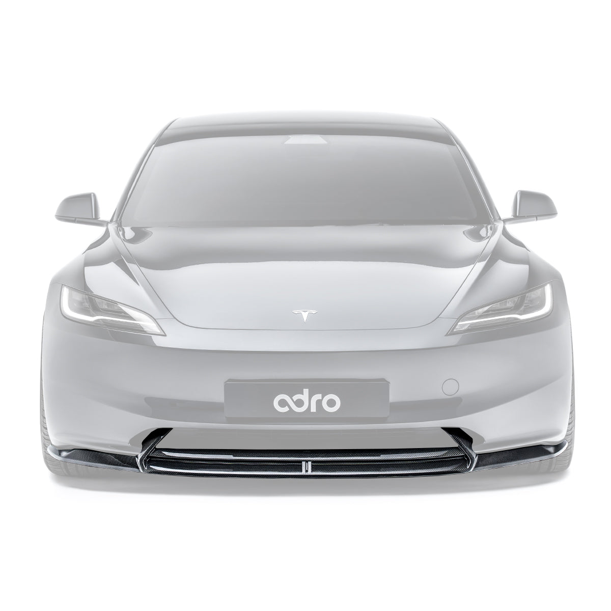 TESLA MODEL 3 HIGHLAND カーボンファイバー フロントリップ